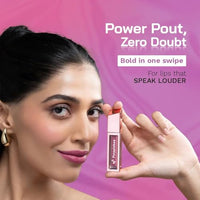 Matte Liquid Lipstick Combo – Gorgeous & Bold Tint + Transparent Gloss | Bold & Soft Shades | Long Lasting, Smudge-Proof & Waterproof Lip Makeup