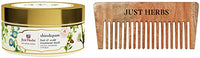 Just Herbs Anti Hairfall Care Combo With Shirolepam damaged Hair Mask & Neem Wooden Combo,2 Count