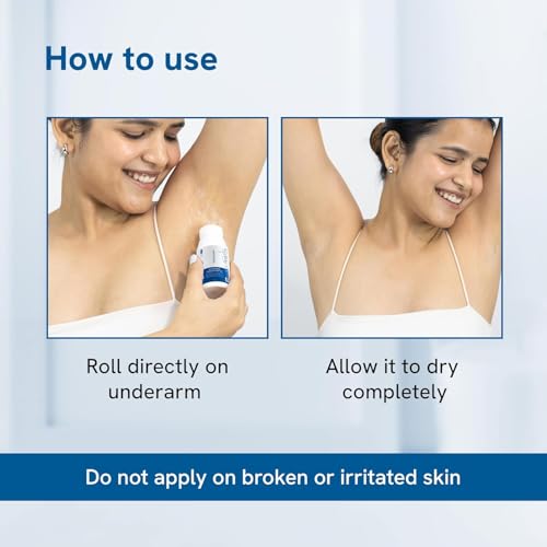 Be Bodywise 4% Aha Bha Underarm Roll On 50ml | 2% Lactic Acid, 1% Mandelic Acid, 1% Salicylic Acid | Controls Odour & Reduces Pigmentation | 0% Alcohol & 0% Aluminium | Oudh Fragrance