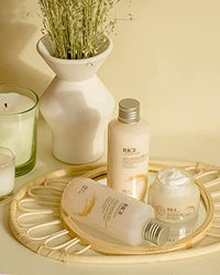 The Face Shop Rice & Ceramide Moisturizing Cream with Rice Extracts for Skin Brightening | Ceramide Moisturizer For Skin Barrier Repair | Paraben & Paraffins Free, Korean skin care products, 50ml