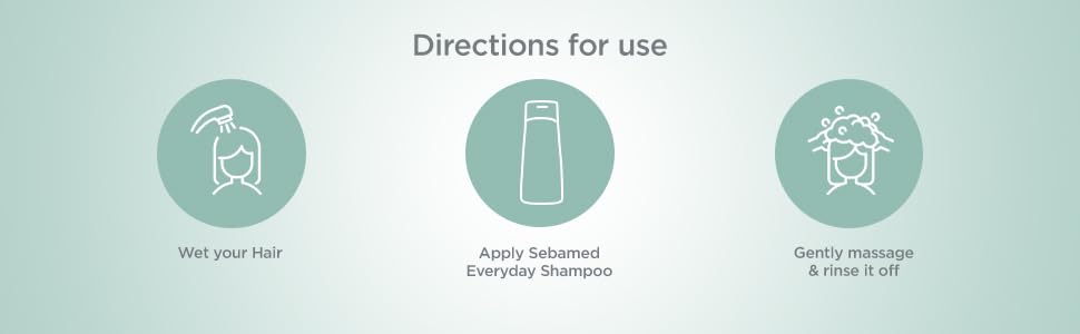 Sebamed Everyday Shampoo 200 ml|pH 5.5|Normal to dry hair| mild|Gives moisture & volume |phthalates & SLS and parabens free |men & women l shampoo for dry scalp Toxin free l Clinically proven l Toxin free