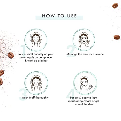 mCaffeine Tan Removal Face Wash Pack of 2-200ml | Face Wash Combo Pack Offer for Oily Skin & Normal Skin | Face Wash for Men & Women | Oil Control & Detan Cleanser Combo