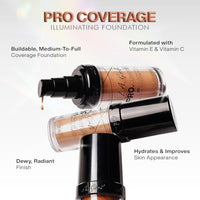 L.A Girl HD Pro Liquid Matte Foundation for Face Makeup - Soft Honey, Matte & Poreless Ultra Blendable Liquid, Full Coverage & Long Lasting Glow, Natural Finish Infallible, Vegan & Cruelty - 28ml