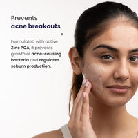 RE' EQUIL Oil Control Face Wash | Soap & Sulphate Free Face Wash with Zinc PCA | Controls Excessive Oil Production | For Oily Acne Prone Skin | 200 ml