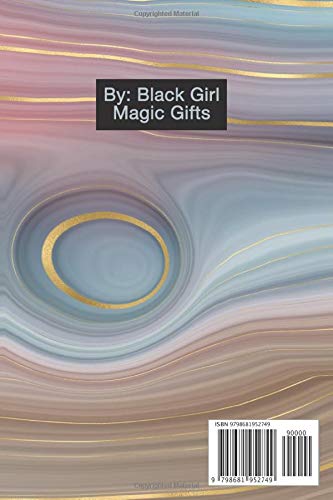 Excuse Me While I Succeed: Black Girl Magic Gifts 6x9 Undated Weekly and Monthly Planner & Notebook