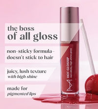 House Of Makeup Non-sticky gloss | High-shine lip gloss for pigmented lips | Lip gloss with hyaluronic acid | Zero stickiness (Pinky Swear)
