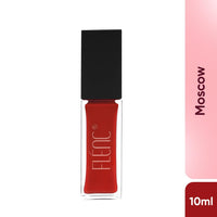 Flenc Ritzy Liquid Glossy Lipstick, 12 hrs Long Lasting Lipstick For Women With Intense Pigment, Hydrating, Waterproof & Smudge Proof Lipstick Formula In Ruby Red Shade, 10 ml-MOSCOW 1945C