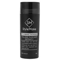STYLEMAKE Thickener Hair Loss Concealer - Hair Building Fibers 28Gm - Hair Fibers For Thin & Fine Hair - Hair Thickening Fibers For Men & Women (Dark Brown), 28 Grams