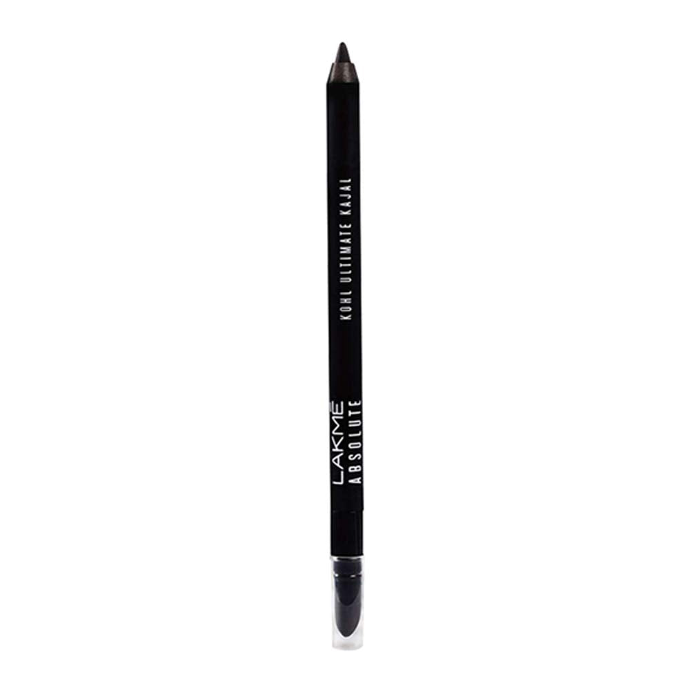 Lakmé Absolute Ultimate Kohl Kajal, Black, Water Resistant, Lasts Upto 16 Hrs, 1.2 g
