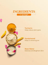 Lotus Herbals Radiance Boost Ubtan Face Cream 50gm, Boost Ubtan Face Wash 100gm set of 2