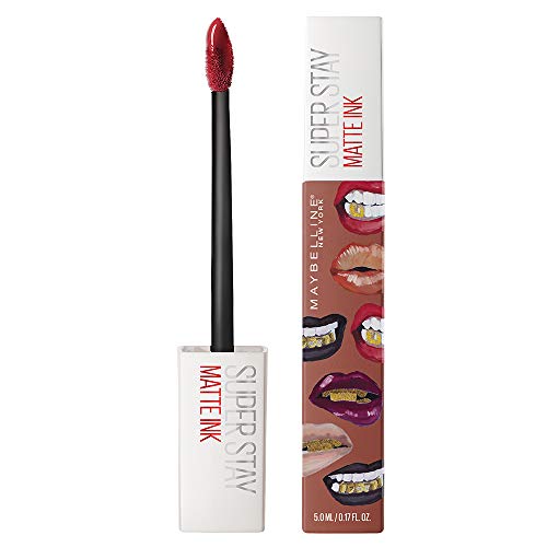 Maybelline New York Super Stay Matte Ink Liquid Lipstick x Ashley Longshore, Amazonian, 5g