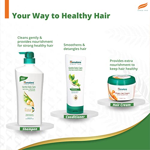 Himalaya Gentle Daily Care Natural Protein Shampoo | Mild daily Shampoo | With Chickpea, Licorice & Amla | 1000 ml