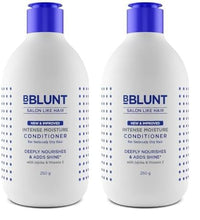 BBLUNT Intense Moisture Conditioner with Vitamin E & Jojoba for Dry & Frizzy Hair - 250 g (Pack of 2)