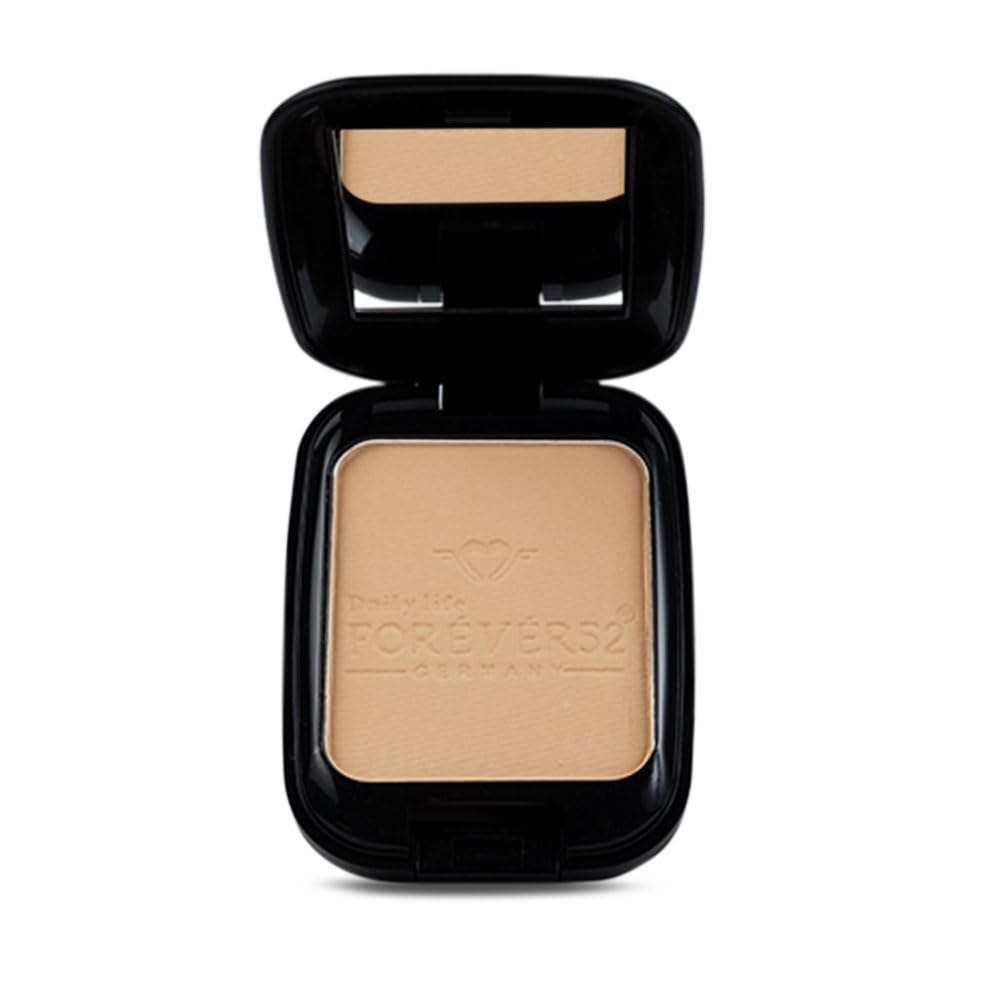 Daily Life Forever52 Dual Wet and Dry Compact + Makeup Setting Powder (Natural-003, 12g) | Matte Finish | Lightweight | Long Lasting | Enriched With Vitamin E | Vegan