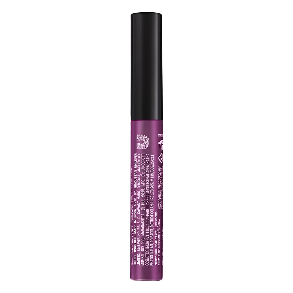 Lakmé Forever Matte Liquid Lipstick - 40 Rich Mahogany, 5.6 Ml