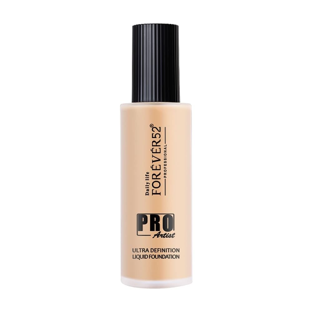 Daily Life Forever52 Pro Artist Ultra Definition Liquid Foundation|High-Pigment, Full Coverage, 24-Hour Wear, Waterproof & Sweatproof, Lightweight Hydrating, Oil-Free Formula – Pecan, 60ml