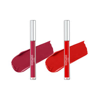 FLiCKA Tomato Liquid Matte Lipstick Transfer Proof, Smudge Proof, Non-Sticky, Creamy Lightweight Shade 4 & Shade 6 Combo