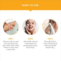 WOW Skin Science Brightening Vitamin C Face Wash | All Skin Types | Glowing Bright Skin | Refreshing | Paraben & Sulphates Free | Face Wash for Women & Men | 100 ml (Pack of 2)