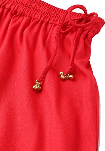 Yash Gallery Women's  Rayon Flared Solid Sharara for Women