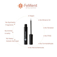 FeMent Clean Beauty Aqua Eye Liner, Intense Pigment, Long Lasting, Clean & Lightweight, Water & Smudge Resistant (Mysterious (BLACK))
