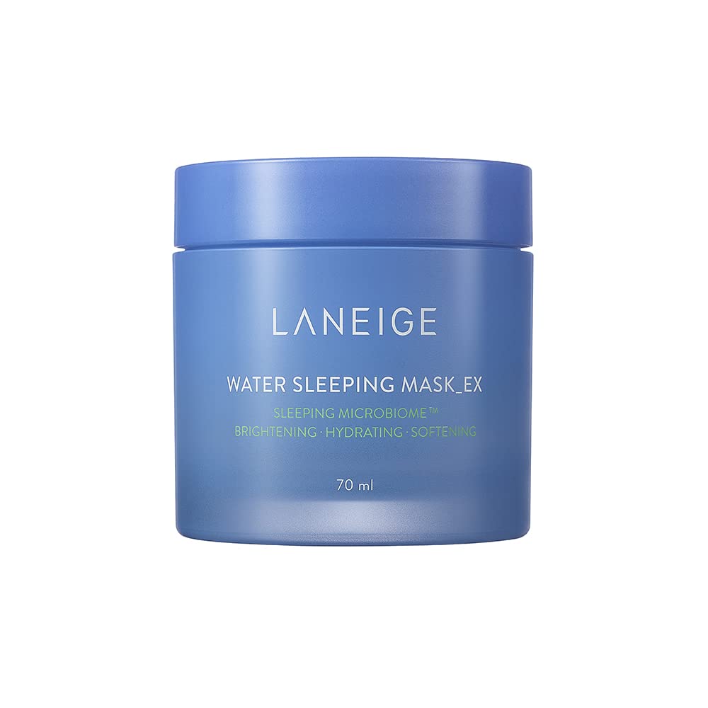 Laneige Water Sleeping Mask for Face | Hydrating Overnight Face Mask for Refreshed and Glowing Skin | Lightweight Gel Texture with Moisture Wrap | Smooth Skin Night Cream | Korean Skincare | 25 ml