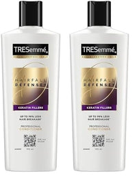 TRESemme Hair Fall Defence, Fresh Conditioner, 190 Millilitre, For Longer, Stronger Hair, With Keratin Protein, Deep Conditions Damaged Hair, For Men & Women (Pack of 2)