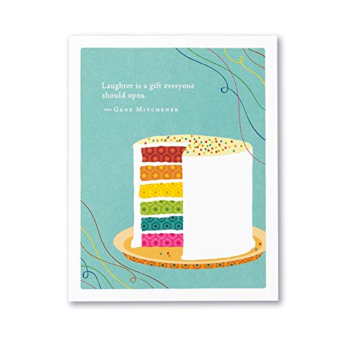 Compendium Positively Green 4-Pack of Birthday Cards - Birthday Delights Birthday - Birthday Delights