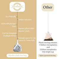 The Tea Heaven | Tea Gift - Ginger Mint Green Tea-Soothes Stomach- 100% Natural Ingredients 16 Tea Bags