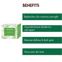 Jovees Herbal Night Cream with Avocado for Younger and Glowing Skin 50 Gm