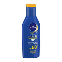 Nivea Sun Lotion, Spf 50, With Uva & Uvb Protection, Water Resistant Sunscreen Oily Skin Type For Men & Women, 75 Ml & Men Body Wash, Active Clean With Active Charcoal, Shower Gel, 250 Ml