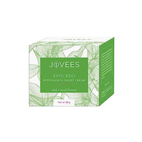 Jovees Herbal Ultra Radiance Gold Face Wash 100ml | Gives Nourished & Hydrated Skin And Avocado Revitalising Night Cream 50g For Younger Looking & Glowing Skin