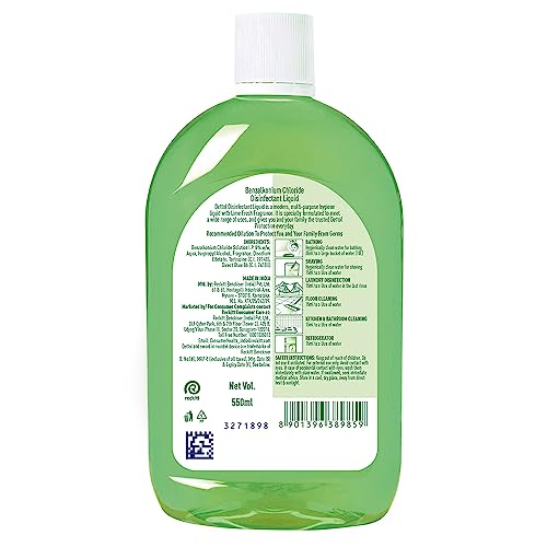 Dettol Liquid Lime Fresh, 550ml - Pack of 2