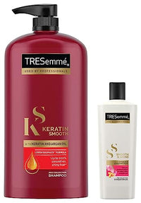 Tresemme Keratin Smooth Shampoo, 1L And Smooth & Shine Conditioner, 340 Ml