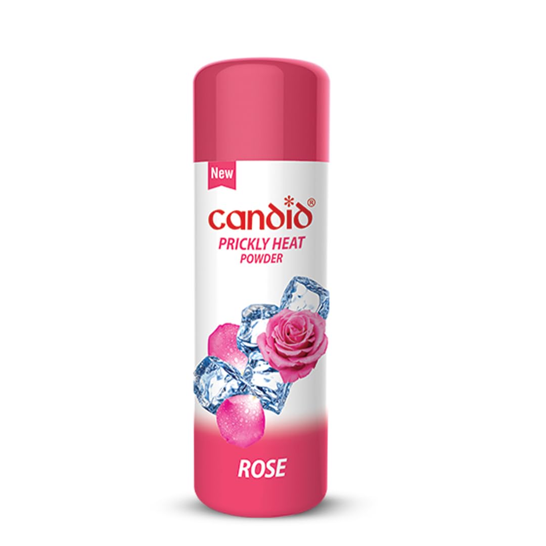 Candid Prickly Heat Powder With Rose | 120 Gm