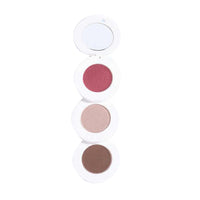 Gush 3 in 1 multi-use Face Palette | Cream Blush, Contour and Highlighter | Pocket-sized twist & Stack Palette | Easily blendable, Non sticky, Buttery & Buildable | Contains Avocado oil and Shea butter for a Dewy Finish | Free from Sulfates and fragrance
