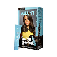 BBLUNT Hot Shot Heat Protection Mist 150Ml | Salon Secret Chocolate Dark Brown Hair Colour 100G Spray