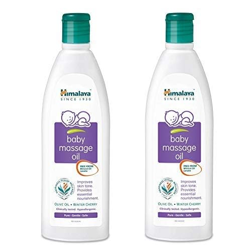 Himalaya Baby Massage Oil (200ml) (pack of 2)