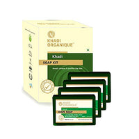 Khadi Organique Pure Herbal Natural & Handmade Khus Soap Combo Kit Pack Of 4 500gm