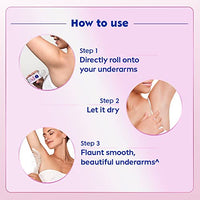 NIVEA Deodorant Roll On, Pearl & Beauty For Women 50ml (Pack of 2)