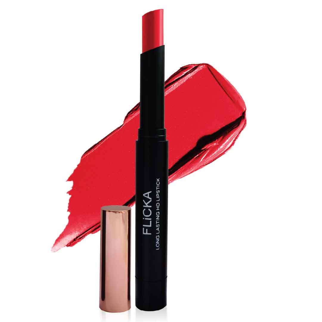 FLiCKA Shimmery Affair Lip Gloss 6 Gin Baby Pink 5ml High Drama Creamy Matte Lipstick| Nontransfer HD Lipstick, Waterproof, Hydrating, Moisturizing, Upto 16Hrs, 02 Exited, 3.2