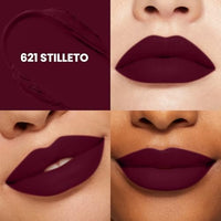 Seven Seas Creamy Matte Long Stay Lipstick | Smooth Glide | Waterproof & smudge proof lipstick | High Rich colors Matte Finish Lipstick (STILLETO, 3.5g)