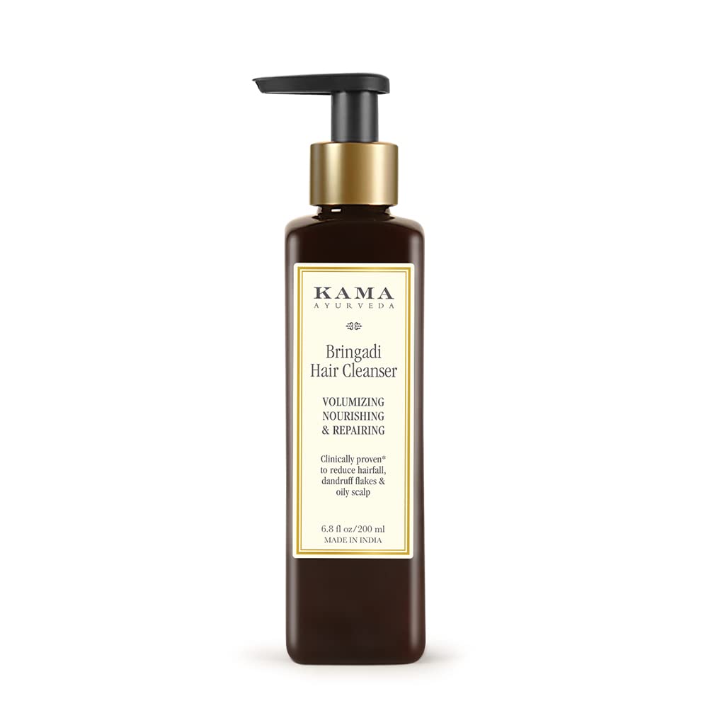 Kama Ayurveda Bringadi Hair Cleanser, 200 ml & Kama Ayurveda Bringadi Intensive Hair Treatment, 100ml