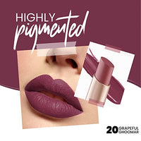 MARS Matte Box Set of 3 Lipsticks for Women (3x3.2 gm) (04-Brown) Creamy Matte Long Lasting Lipstick for Women (3.2 gm) (20-Grapeful Ghoomar)