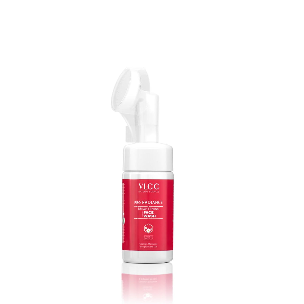 VLCC Pro Radiance Skin Brightening Foaming Face wash - 100ml | Reduce Melanin, Lighten Dark Spots, Cleanses Skin, and Evens Out Skin Tone | With Acai Berry, Nutmeg oil, and D-White complex.