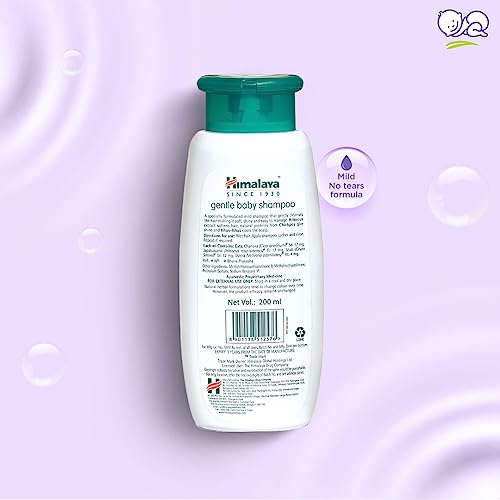 Himalaya Gentle Baby Shampoo 100ml | No Tears formula | Cleanses, softens and nourishes baby's  hair