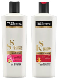 Tresemme Keratin Smooth Conditioner, 190Ml And Smooth And Shine Conditioner, 190Ml