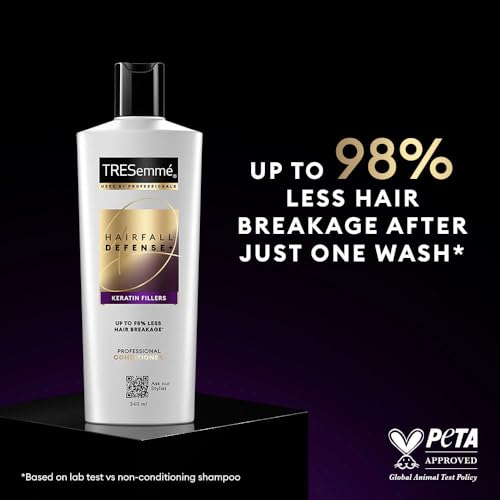TRESemme Hair Fall Defence, Fresh Conditioner, 190 Millilitre, For Longer, Stronger Hair, With Keratin Protein, Deep Conditions Damaged Hair, For Men & Women