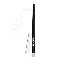FLiCKA Breathtaking Eyes Twist Kajal Waterproof, Smudge Proof, Longlasting, Dermatologically approved, Intense Colour, White, 0.25g