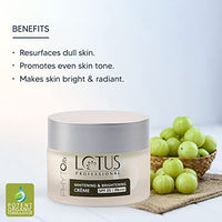Lotus Professional PHYTORx WHITENING & BRIGHTENING CREAM SPF 25 | PA+++ | Radiant skin | Even skin tone | Pigmentation | Paraben Free | 50g