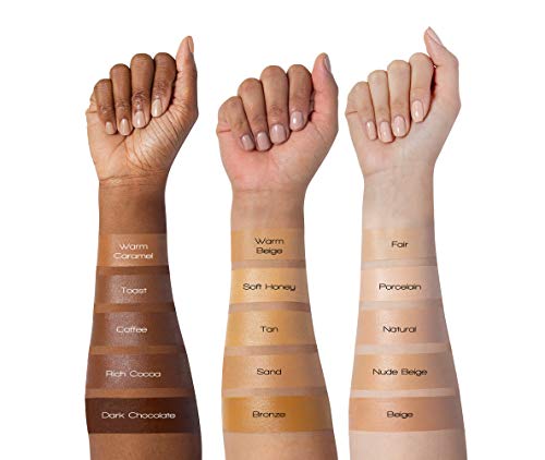 L.A Girl HD Pro Liquid Matte Foundation for Face Makeup - White, Matte & Poreless Ultra Blendable Liquid, Full Coverage & Long Lasting Glow, Natural Finish Infallible, Vegan & Cruelty - 28ml